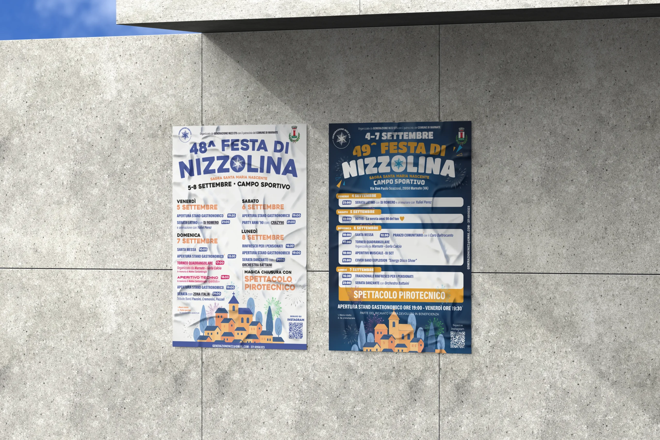Locandine per associazioni – progetti no profit MB Design