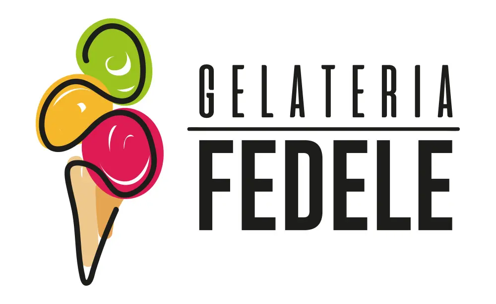 logo per gelateria – identità Gelateria Fedele