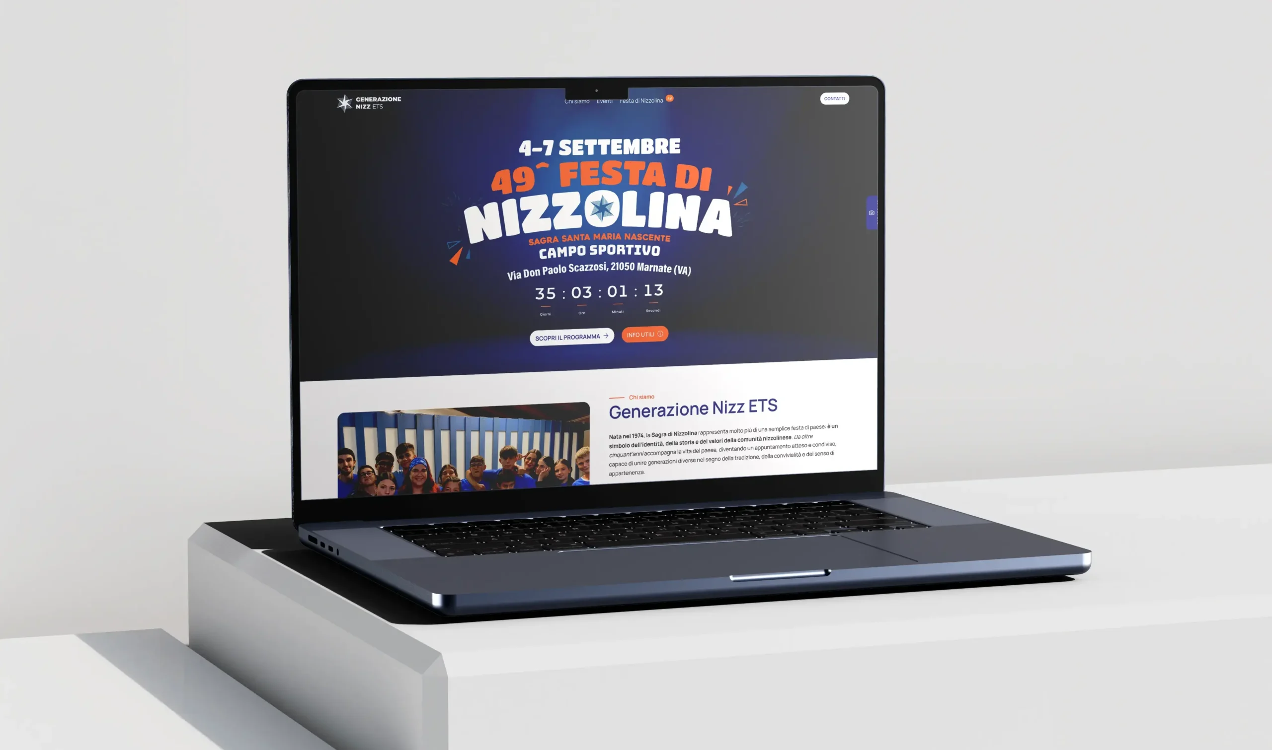 siti web per associazioni – progetti no profit MB Design